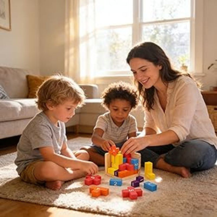 Défis Géométriques puzzles en bois pour enfants 6-8 ans — jeux logique pensée spatiale — Atelier des Puzzles