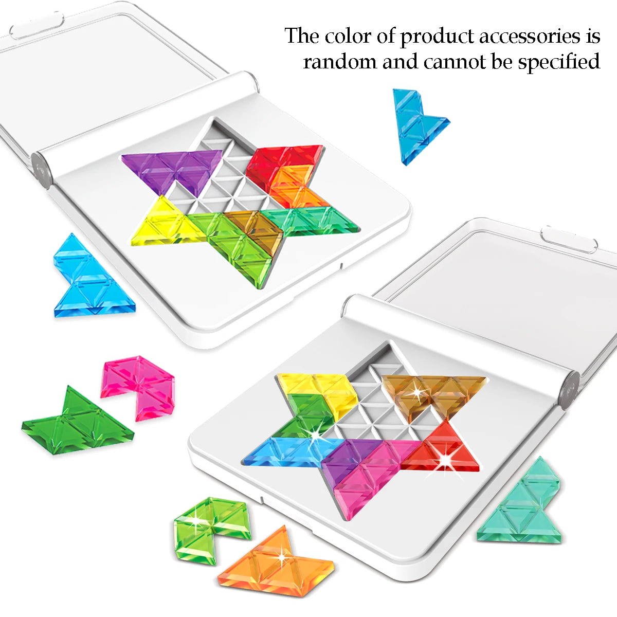 Puzzle Toys. Logical Thinking Training Fun Tabletop Games Multiple Shapes Colors, Advanced Level Gifts for Boys and Girls - InnovaCuisine